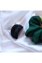 مشبك مطاطي Scrunchie ومشبك مزلاج أسود طويل - 2