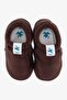 Polar Fleece Brown Polar Barefoot Booties (Gift Set)