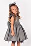 Shiny Fabric Girl's Evening Dress - 3