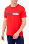 Men's Red Crew Neck T-Shirt 50263294 -Vr030 - 6