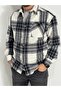 Men's Winter Lumberjack Shirt Slim Fit with Pockets