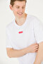 Men's White Comfort Crew Neck T-Shirt 50263285 -Vr013 - 4