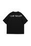 Asap Rocky Printed Oversize Unisex Premium Black T-Shirt - 2