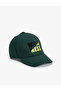 Cap Hat Embroidered Detailed Cotton