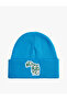 Knitwear Beret with Embroidery Detail