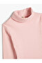 Basic Turtleneck T-Shirt Long Sleeve Ribbed - 3