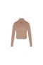 Pleat Detailed Mink Shirt - 6