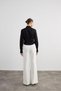 Pleat Detailed Black Shirt - 5