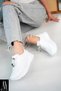 Stretch Women's Daily Comfortable Orthopedic PU Leather Non-Slip Sole Ballerina Shoes - 2