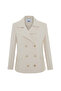 Wide Collar Detailed Jacket - 6