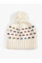 Pompom Knitted Beret