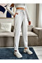 Gray Wide Cut Jogger Leg Sweatpants - 4