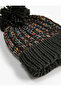 Knitwear Beret with Pompom Detail - 3