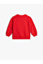 New Year's Themed Sweat Cookie Man Printed Raised Cotton - 2