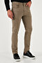 Stretch Cotton Regular Fit Normal Waist Straight Leg Trousers Men's Pants 674002 - 3