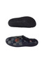 Unisex Grey-Black Square Pattern Orthopedic Sole Indoor Daily Slippers Gezrr98-1023 - 2