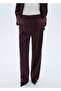 Pinstripe Pleated Trousers