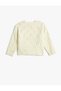 Knitted Sweater Floral Embroidered Openwork Crew Neck - 2
