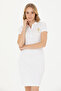 Women's White Knitted Dress 50262696-Vr013 - 3