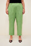 Elastic Waist Linen Trousers - 4