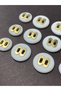 Trench Coat Jacket Button Set / Off White - 2