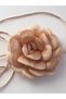 Necklace/choker Necklace/laced Satin Rose Necklace (Skin Color) - 6