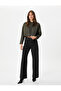 Hooded Crop Sweatshirt Glitter Long Sleeve - 2