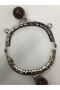 Bag and Wallet Clip Oval 20 Cm Model with Pearls - 6