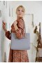 Women's Large Size 4 Compartments Handbag Suitable for Daily Use - 8