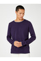 Basic Knitwear Sweater Crew Neck Long Sleeve - 2