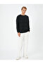 Knitwear Sweater Crew Neck Textured Slim Fit Raglan Sleeve - 2