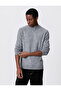 Basic Knitwear Sweater Half Turtleneck Slim Cut