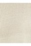 Crew Neck Long Sleeve Knit Sweater - 6