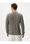 Knitwear Sweater Crew Neck Knitted Textured Long Sleeve - 4