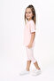 Girl's Chest Cute Chamomle Printed Capri Suit - 2