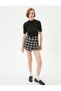 Knitwear Sweater Short Sleeve Crew Neck Glittery - 2