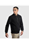 Men's Black Woven Jacket - 3