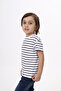 Unisex Kids Striped T-Shirt - 5