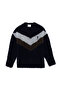 Boy's Navy Blue Crew Neck Knitwear Sweater 50253968 -Vr033