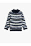 Half Turtleneck Sweater Long Sleeve