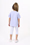 Girl's Chest Cute Chamomle Printed Capri Suit - 4