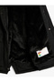 Hooded Long Puffer Jacket - Fur Pocket - 4