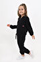 Girl's Embroidered Tracksuit Set - 2
