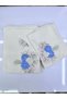 Hazangulu Bouquet Model Mother and Daughter Dowry Embroidery Cream Colored Towel - 5