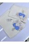 Hazangulu Bouquet Model Mother and Daughter Dowry Embroidery Cream Colored Towel - 4