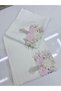 Hazangülü Bouquet Model Mother Daughter Dowry Box Embroidered Towel White - 5