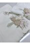 Hazangülü Bouquet Model Mother Daughter Dowry Box Embroidered Towel White