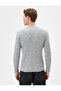 Half Turtleneck Sweater Slim Fit Knitwear Long Sleeve - 4
