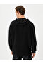 Basic Hoodie Kangaroo Pocket Relaxed Fit Long Sleeve - 4