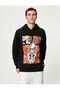 Bugs Bunny Hooded Sweatshirt Licensed Printed - 3